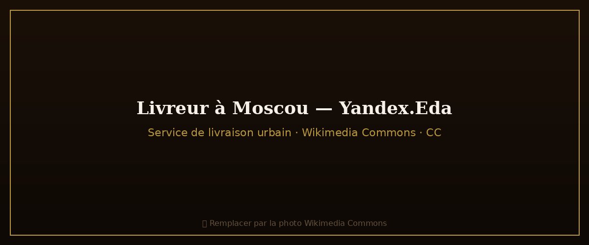 Coursier à Moscou